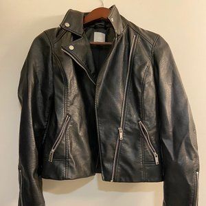 H&M Black Leather Jacket